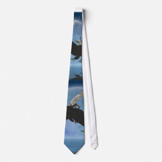 BALD EAGLE & US FLAG Patriot Series Krawatte (Vorderseite)