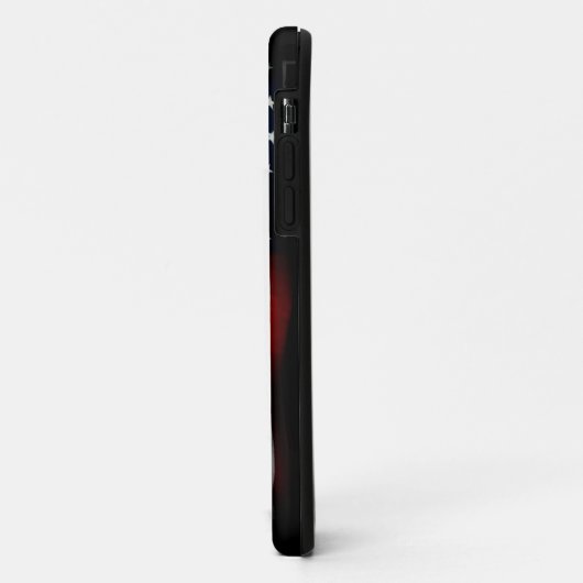 Bald Eagle & US Flag Patriotic Handy Case (Hinten/Links)