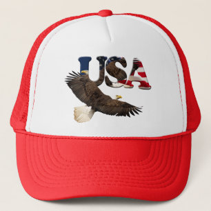 Bald Eagle & USA American Patriot Series Cap Truckerkappe