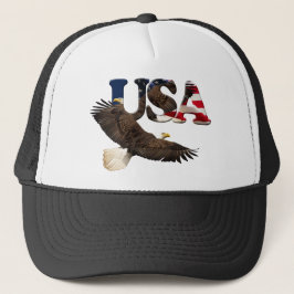 Bald Eagle & USA Truckerkappe