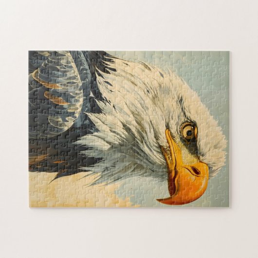Bald Eagle Vintag Puzzle (Horizontal)