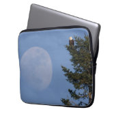 Bald Eagle | Vollmond ansteigen Laptopschutzhülle (Vorderseite Links)