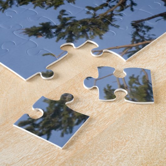 Bald Eagle | Vollmond ansteigen Puzzle (Seite)