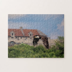 Bald Eagle vorbei an Fort Ticonabweicha Puzzle