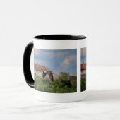 Bald Eagle vorbei an Fort Ticonabweicha Tasse (Vorderseite Links)