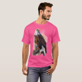 Bald Eagle Watercolor T-Shirt (Vorne ganz)