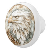 Bald Eagle Wild Tame und Zeitlose Sammlung Keramikknauf (Rechts)