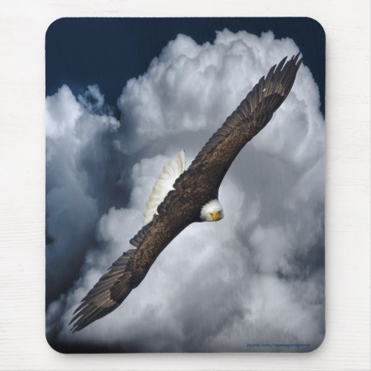 Bald Eagle Wildife Foto 5 Mousepad (Vorne)