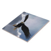 Bald Eagle Wildlife Foto Gift Tile oder Trivet Fliese (Seite)
