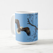 Bald Eagle Wing Drop Kaffeetasse (Vorderseite Links)