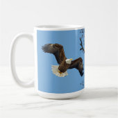 Bald Eagle Wing Drop Kaffeetasse (Links)