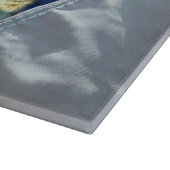 Bald Eagle Wolf American Flag Schneidebrett (Ecke)