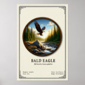 Bald Eagle Zoology Series Poster (Vorne)