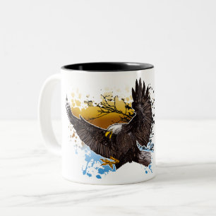Bald Eagle Zweifarbige Tasse