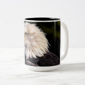 Bald Eagle Zweifarbige Tasse (VorderseiteRechts)