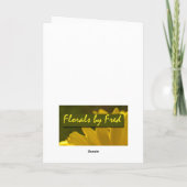 Bald Eagles Birthday Karte (Rückseite)