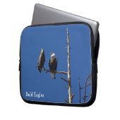Bald Eagles Laptop Bag Laptopschutzhülle (Vorderseite Links)