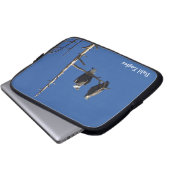 Bald Eagles Laptop Bag Laptopschutzhülle (Vorne Knopf)