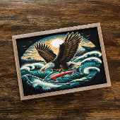 Bald Eagles Majestät im Flug Poster