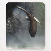 BALD-EGLER & WATERFALL-Mousepad Mousepad (Vorne)