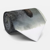 BALD-ELER & WASSERFALL-Krawatte Krawatte (Gerollt)