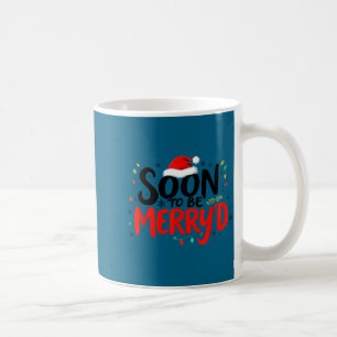 Bald fröhlich Vermählte/r Weihnachten Verlobte/r S Kaffeetasse