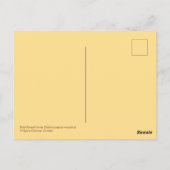 Bald Gesichts Hornet (Dolichovespula maculata) Was Postkarte (Rückseite)