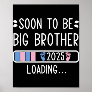 Bald Großer Bruder 2025 Schwangerschaftsankündigun Poster