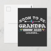 Bald Großvater 2025 Loading Postkarte (Vorne/Hinten)