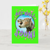 BALD GUT! KARTE (Gelbe Blume)