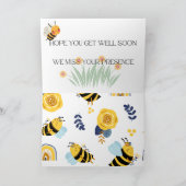 BALD GUT SEIN DANKESKARTE (Innenseite)