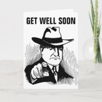 BALD GUTE GANGSTER GREETING CARDS
