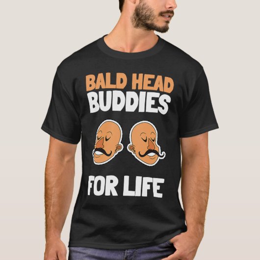 Bald Guy Hair Loss Alopecia And Baldness  2 T-Shirt (Vorderseite)
