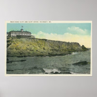 Bald Head Cliff and Exterior of Cliff House #