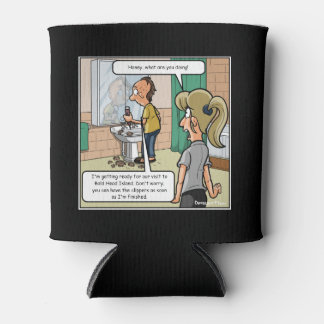 Bald Head Island Funny Can Cooler Dosenkühler