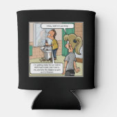 Bald Head Island Funny Can Cooler Dosenkühler (Rückseite)