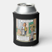 Bald Head Island Funny Can Cooler Dosenkühler (Kanne Rückseite)