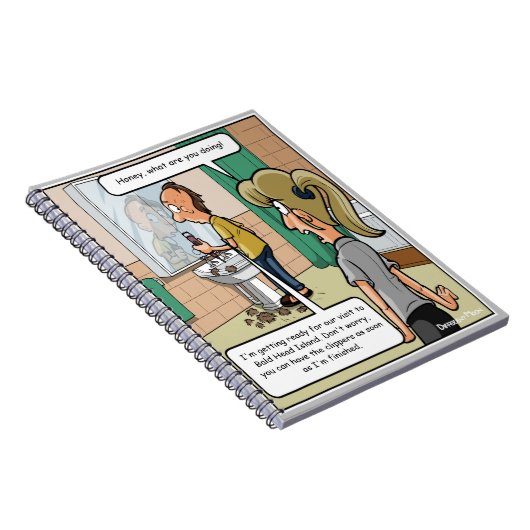 Bald Head Island Funny Notebook Notizblock (Rechte Seite)