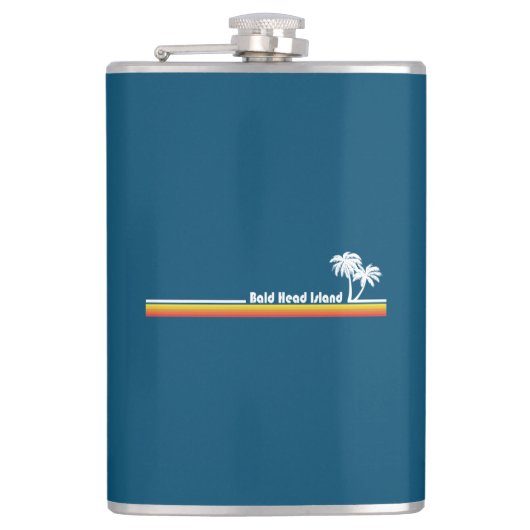 Bald Head Island North Carolina Flachmann (Vorderseite)