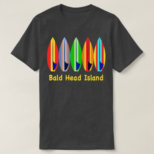 Bald Head Island Surfboards T-Shirt (Design vorne)