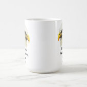 Bald is Beautiful Humor Bald Eagle Bird Kaffeetasse (Mittel)