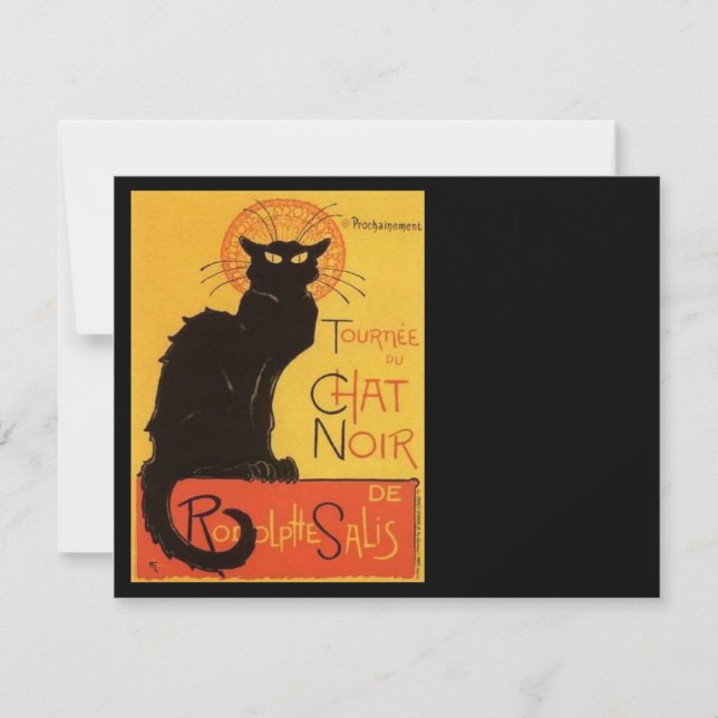 Bald ist die Black Cat Tour von Rodolphe Salis (Vorderseite)