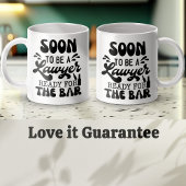 Bald ist ein Anwalt bereit für die Bar Law School Kaffeetasse