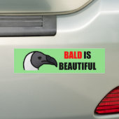 Bald ist ein schöner Vulture Sticker Autoaufkleber (Auf Auto)