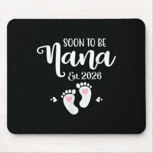 Bald ist Nana Est. 2026 Baby Funny Nana Mousepad
