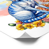 Bald ist schön | Haarlose Katze Poster (Ecke)