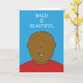 Bald ist schön karte (Gelbe Blume)