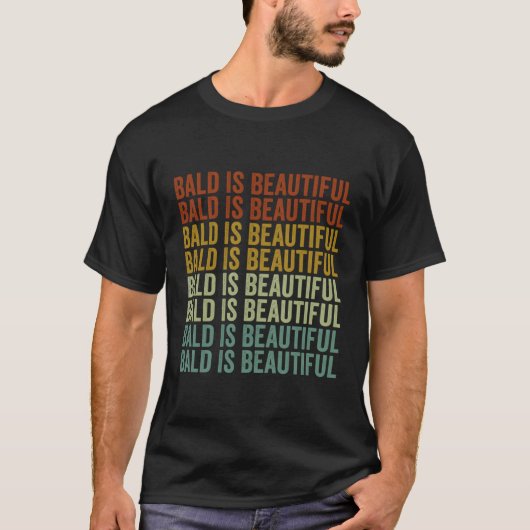 Bald ist schön T-Shirt (Vorderseite)