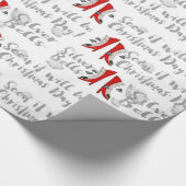 Bald ist Weihnachten! Geschenkpapier (Ecke)
