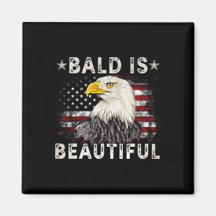 Bald ist wunderschön 4. Juli Unabhängigkeitstag. Magnet